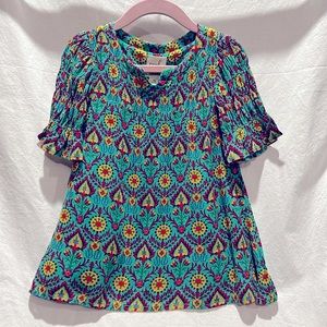 Peek, 6-12 month, Boho gauze dress